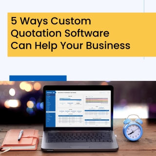 Custom Quotation Software Showing Automated Pricing 