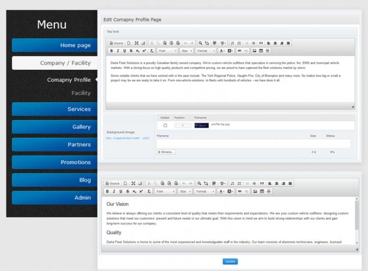 Customizable Configurations for Fleet Outfitting